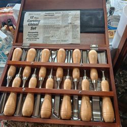 MASTERGRIP 12 PIECE CARVING CHISEL SET