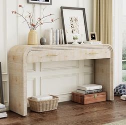 Entry Console Sofa Table With Drawers
