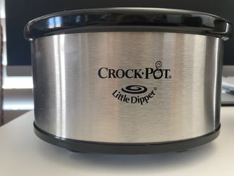 Crock-Pot Little Dipper -Mini Slow Cooker Stainless Steel.