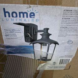 Outdoor lantern light