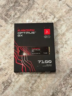 Sandisk 1TB Optimus GX 7100 PCIe 4.0 x4 M.2 2280 NVMe SSD