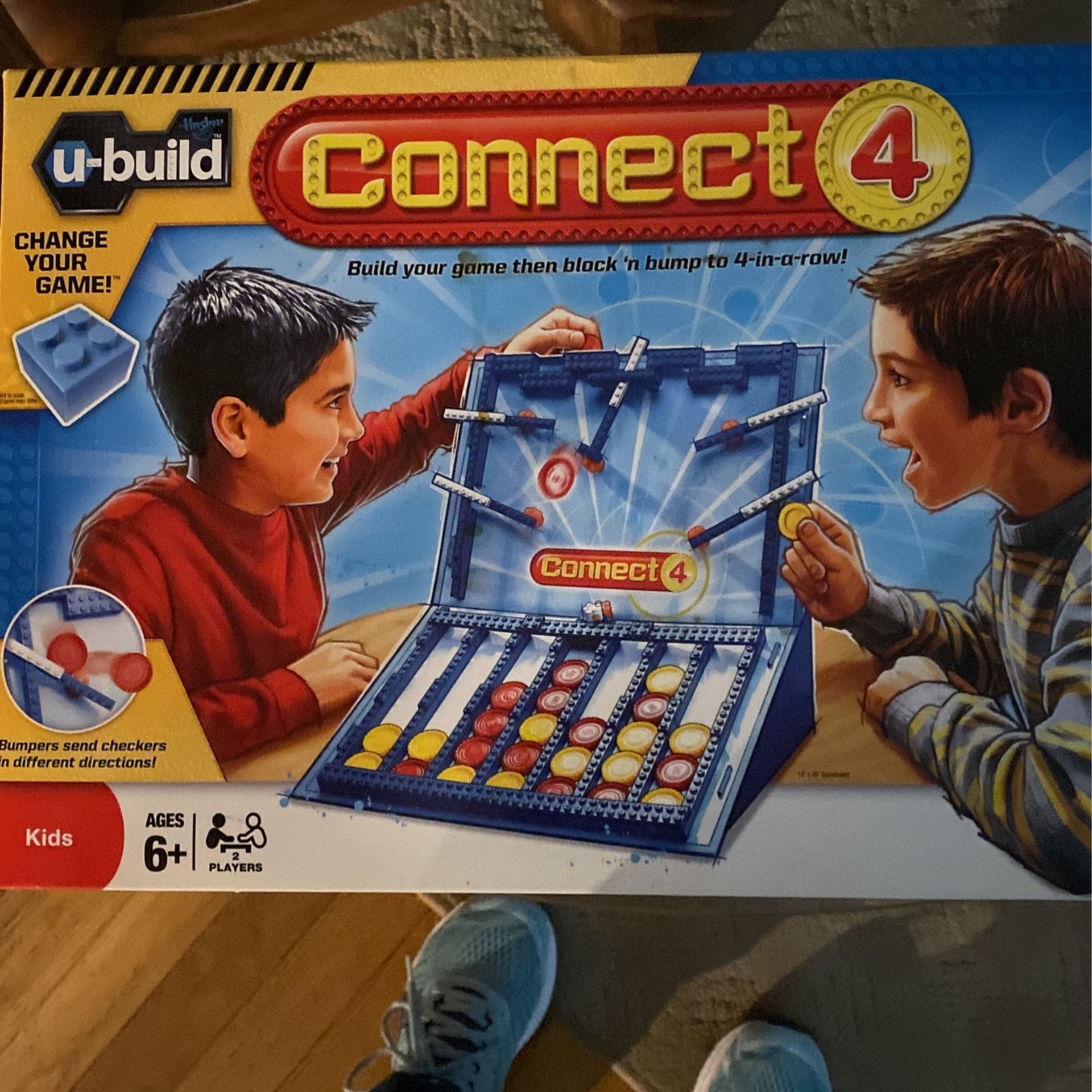 HASBRO U -BUILD CONNECT 4