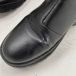 Black Short Boots Size 8 