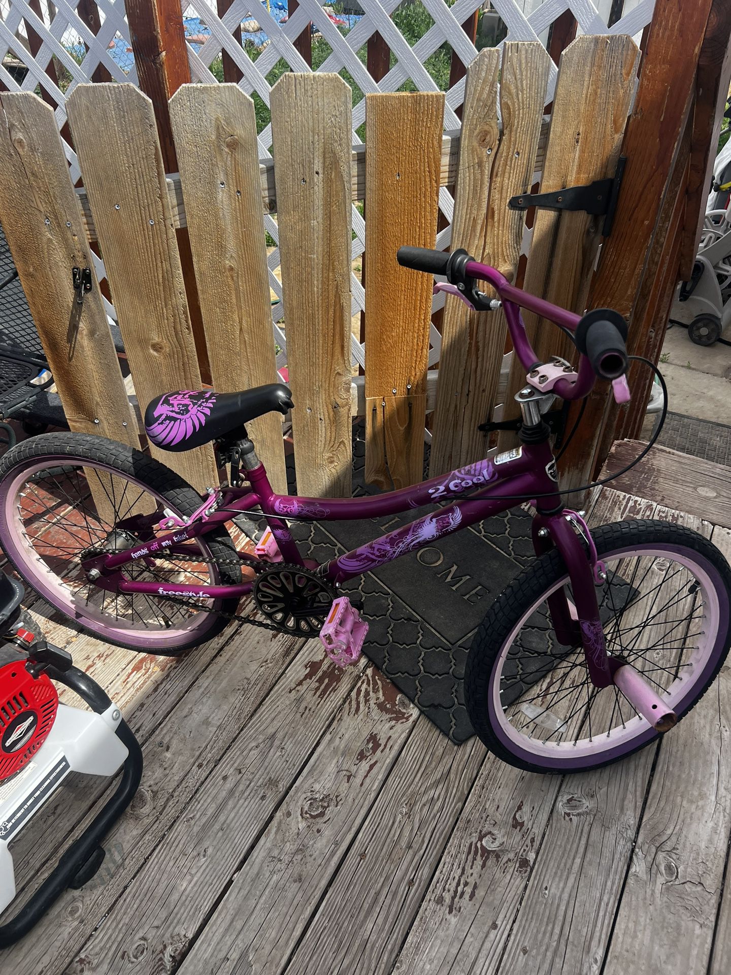 Purple/pink Kids Bike 