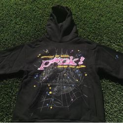 Pink Spider Hoodie