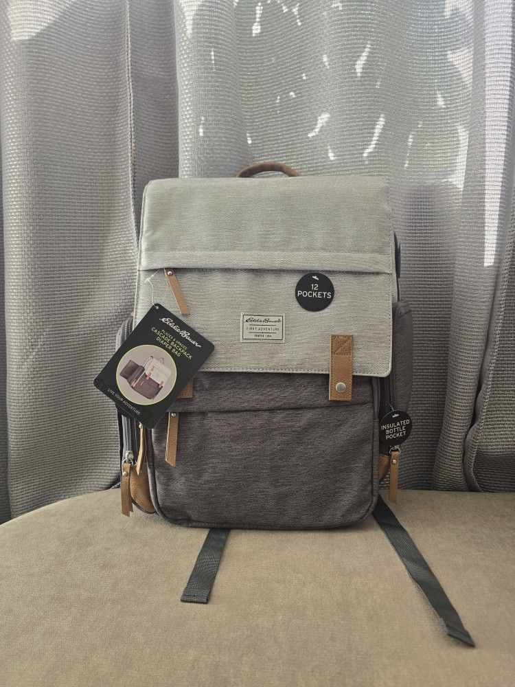 Eddie Bauer Diaper Bag New With Tags