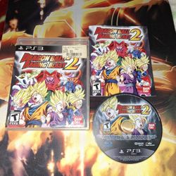 PS3 DRAGON BALL RAGING BURST 2...VG COND...ADULT OWNED AND KEPT IN A SMOKE FREE HOME...$50 OBO...