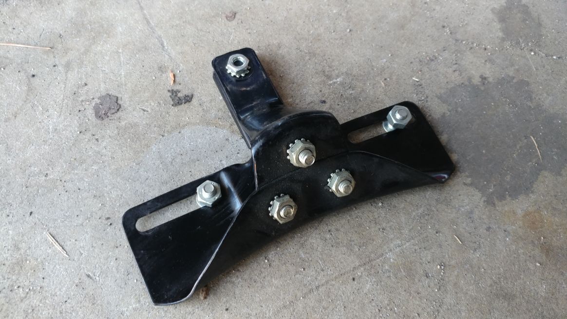 Harley Davidson license plate bracket