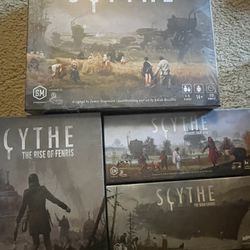 Sealed Scythe Board Game + 3 Expansion Sets 