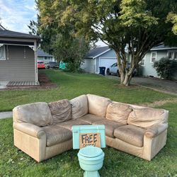 Leather Couch