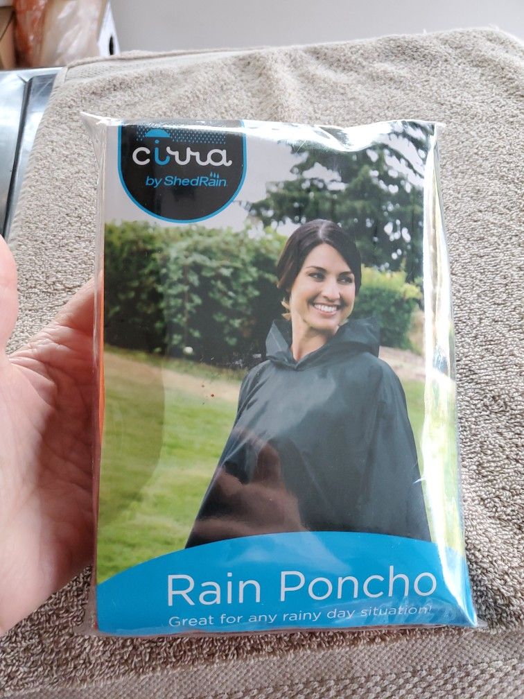 New Poncho/ Orange