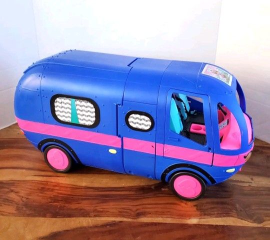 LOL Surprise OMG Doll 4-in-1 Glamper Camper Van Dark Blue