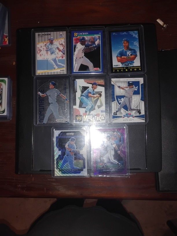 Kansas City Royals MLB trading cards 