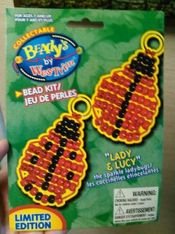 Lady bug bead kit