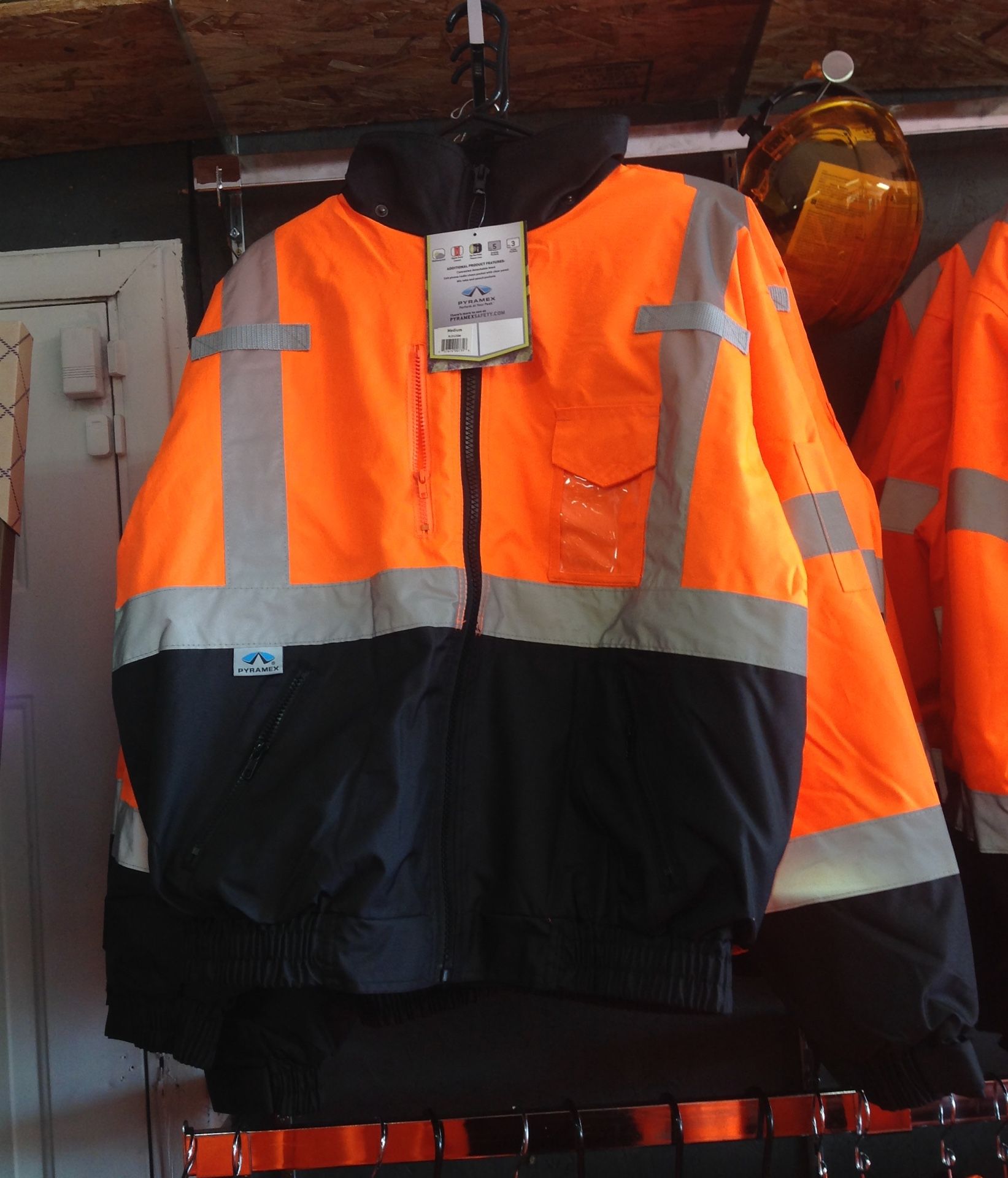 Class 3 High Visibility Safety Jacket with Removable Fleece