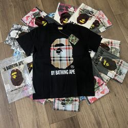BAPE X BURBERRY TEE