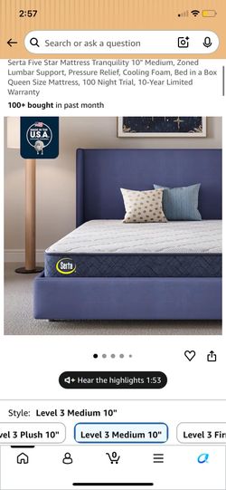 Queen size mattress