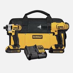 DEWALT DCK240C2 20V Impact Driver Combo Kit
