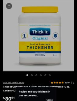 Thick-It Original Food & Beverage Thickener 10 oz