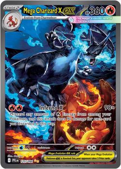 Psa 9 Mega Charizard x ex sir