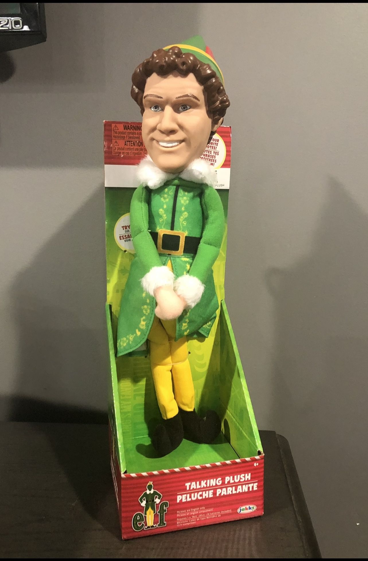 Buddy the Elf Talking Plush! 15 Movie Phrases