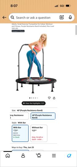 Kensone Fitness Trampoline