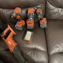 2 Saw Saws 3 Drills And 4 Battery’s 280 All