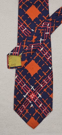 Blue, Orange, White Tie 1970's