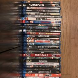 BluRays - Lot Of Almost 100 BluRay Movies (Blu Ray)