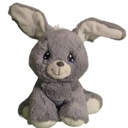 Easter Bunny Plush 7" very soft bunny big eyes precious moments Aurora.  .