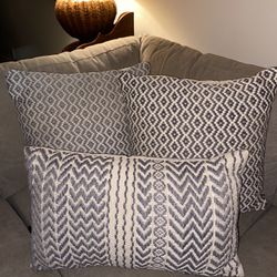 Lot of 3 Throw Pillows Brand New