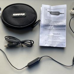 SHURE SE215 -BT1 Sound Isolating Wireless Earbuds 
