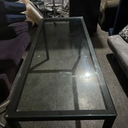 *Free Delivery* Solid Glass Table