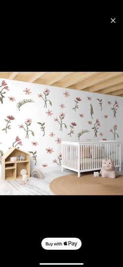 Boho Floral Wall Decals