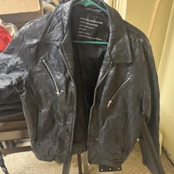 Leather Coat Woman’s