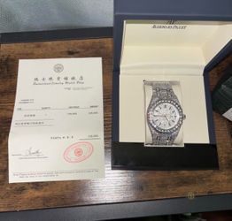 Audemars Piguet Royal Oak Iced Out Watch