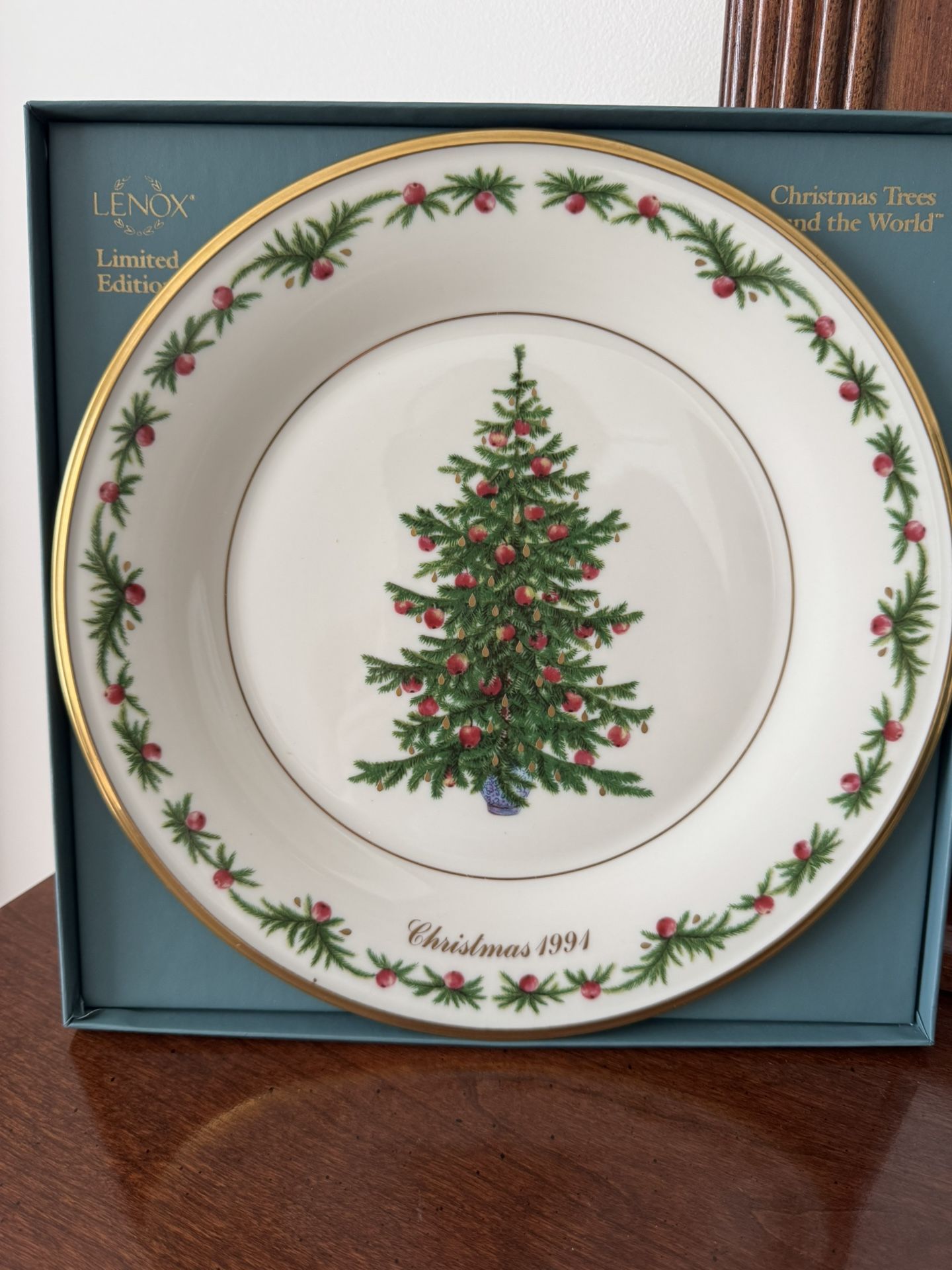 Lenox Limited Edition Christmas Plate