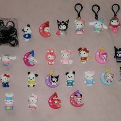 Sanrio Figurines Characters Keychains