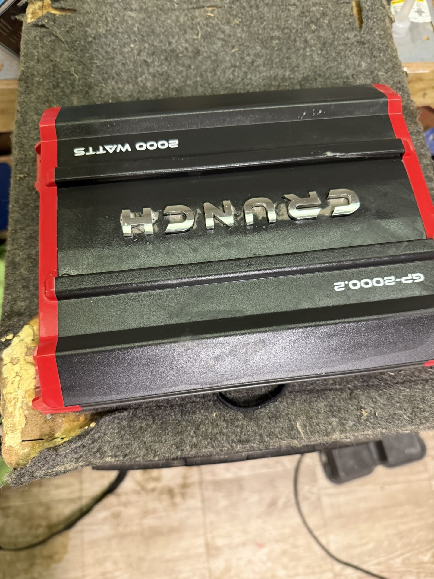 Subwoofer A Brand New Amp, One New Speaker, One Broken