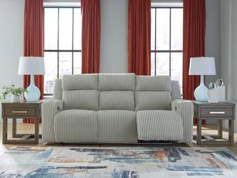 TwinBrooke Alloy Dual Power Reclining Sofa