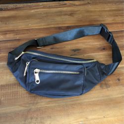 Fanny Pack - Gold & Black