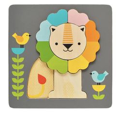 Little Lion Chunky Wood Puzzle

