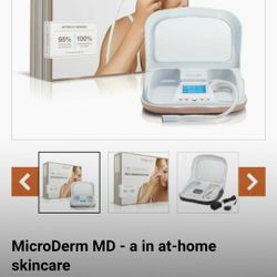 Microdermabrasion Machine Brand New In Box With Wrapper Still On It 