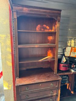 Wooden book case