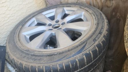 set of 4 tires with rim