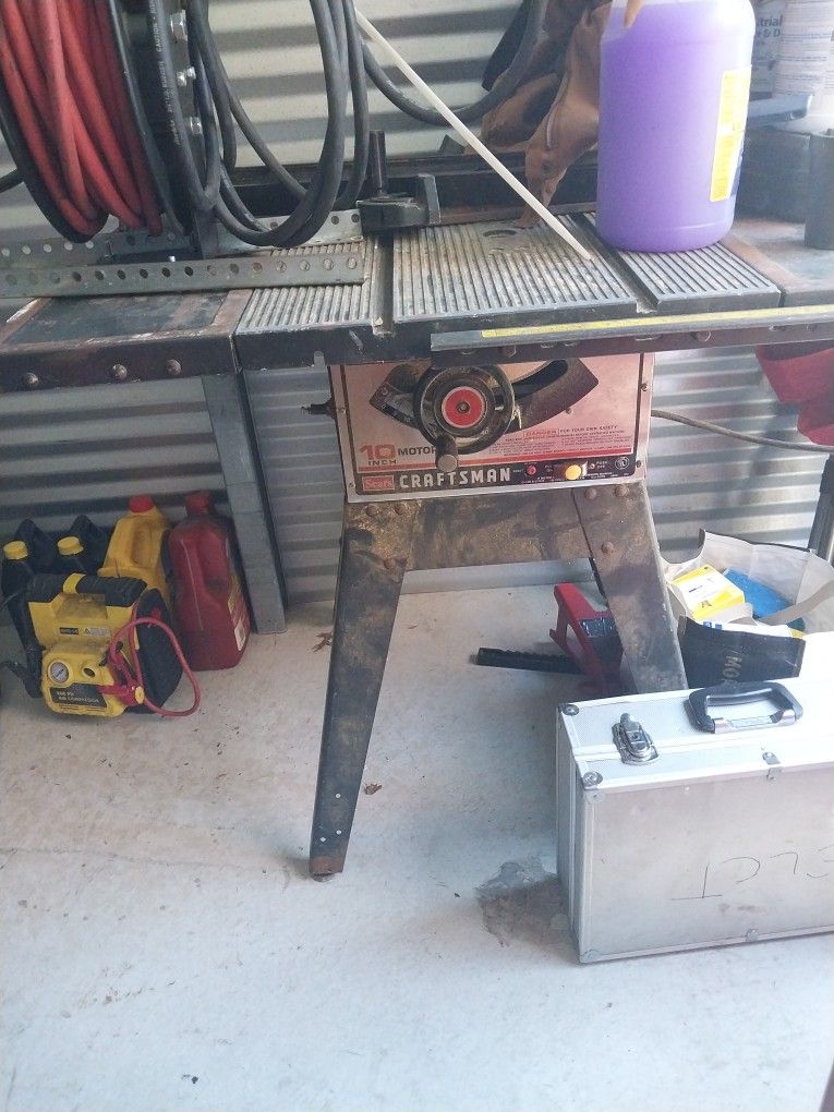 Ten inch craftsman table Saw