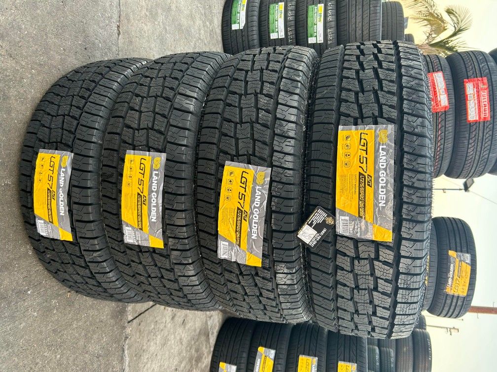 275/65R20 All Terrain Land Golden - New Tires Installed And Balanced Llantas Nuevas Instaladas Y Balanceadas