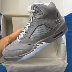 Jordan 5 Wolf Gray