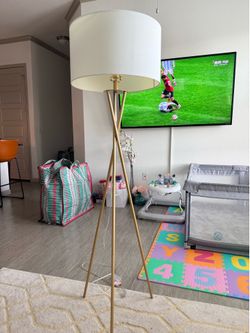 Gold lamp