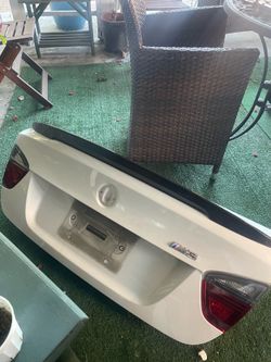 BMW Alpine White Pre-LCI trunk for E90 M3